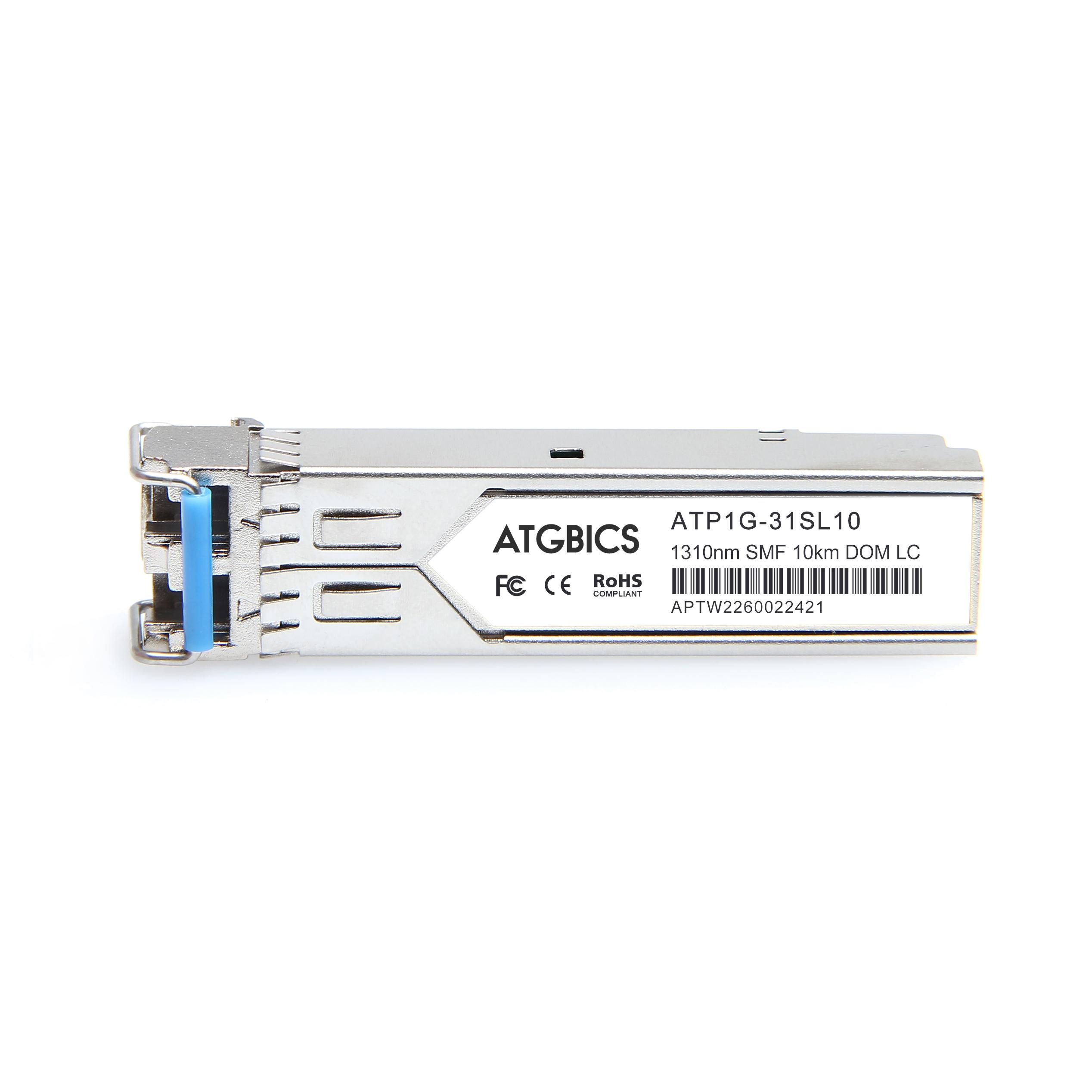 ATGBICS DELL 1000-LX-C modulo del ricetrasmettitore di rete Fibra ottica 1000 Mbit/s SFP 1310 nm (DELL 1000-LX Dell Compatible